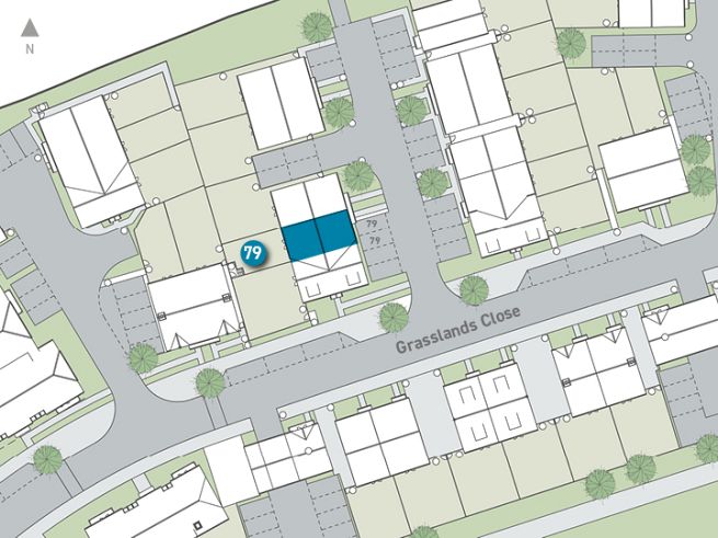 Site plan - artist's impression subject to change